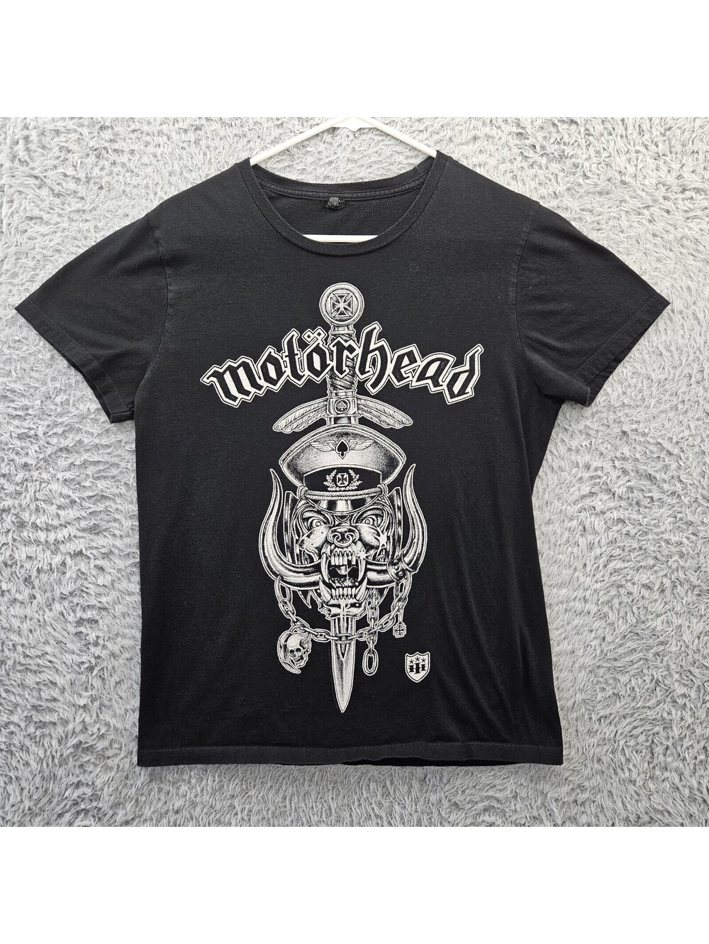 Motorhead Band Vintage T Shirt Men Medium Bay Island Metal Hog Sword Metal